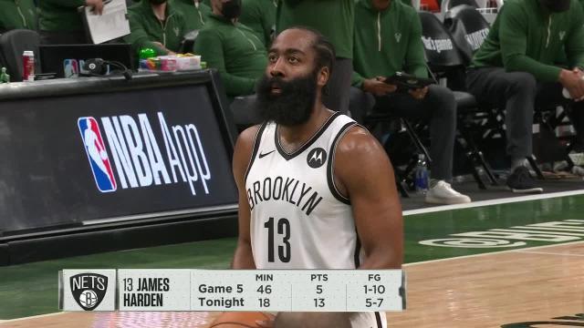 开云中国-单腿哈登输出有限 乔哈继续打铁！篮网急需火力点