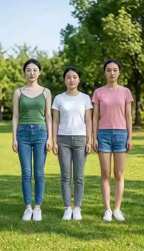 我敢打赌99%的男人会选白衣服女孩做老婆，看腿型就知道